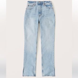 curve love ultra high rise 90s straight jean